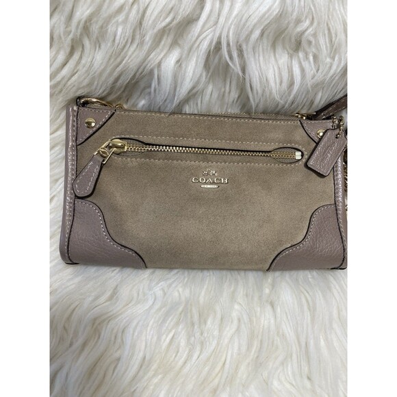 Coach Suede Crossbody Bag - Picture 1 of 10